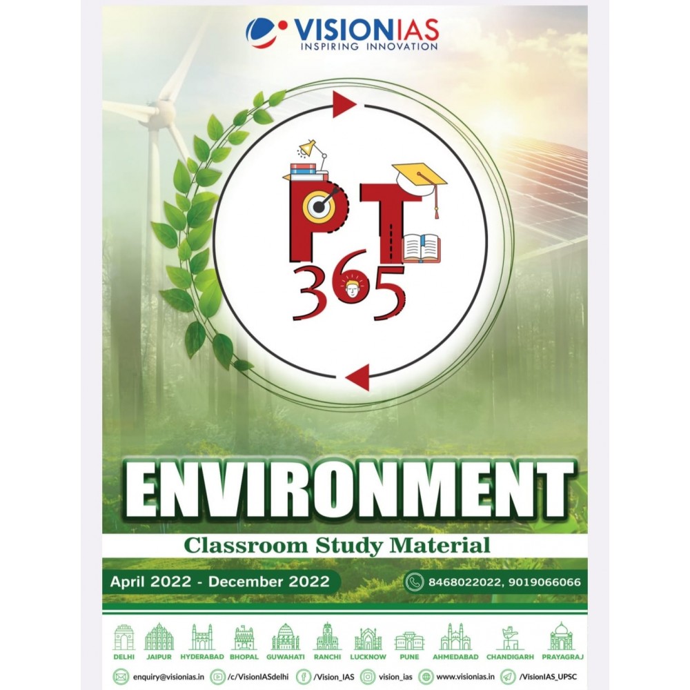 PT 365 Environment 2023 UPSC CSE Prelims |by Vision IAS